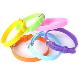 時尚軟膠手環 環保PVC材質，立體感LOGO，美發飾品銷售新風尚